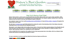 Desktop Screenshot of naturesbestgarden.com